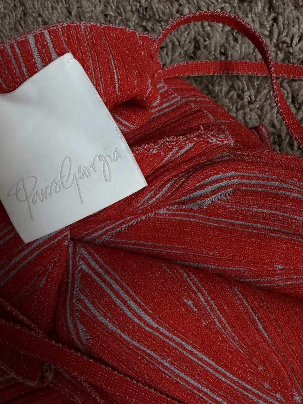 Paris Georgia Criss Cross Tank Top - Picture 3 of 4